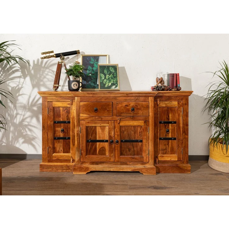 Sideboard Akazie 160x45x85 honig lackiert OXFORD #0902 – Bild 3