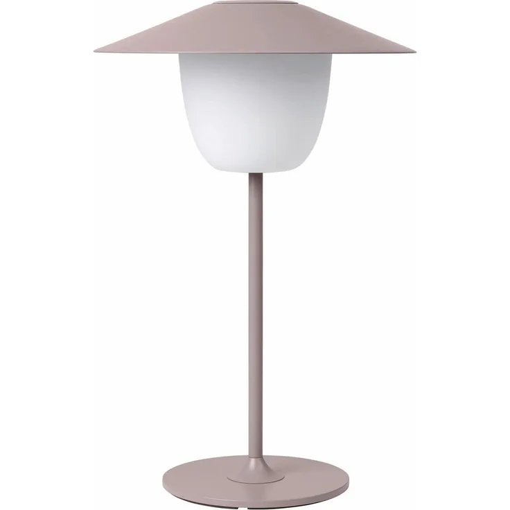 Blomus Mobile LED-Leuchte ANI Lamp, Lampe, Aluminium matt pulverbeschichtet, Bark, 66066