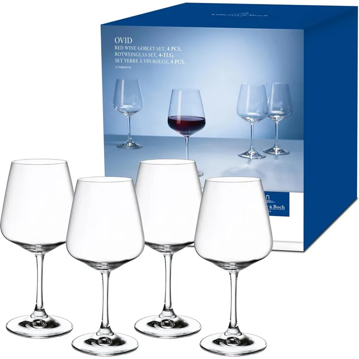 Villeroy & Boch Ovid Rotweinglas 590 ml 4er Set