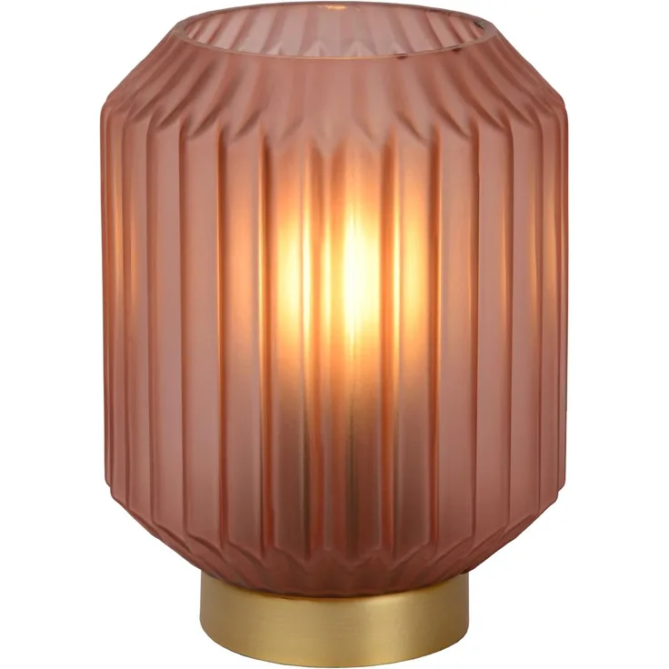 LUCIDE SUENO - Tischlampe - Ø 13 cm - 1xE14 - Rosa