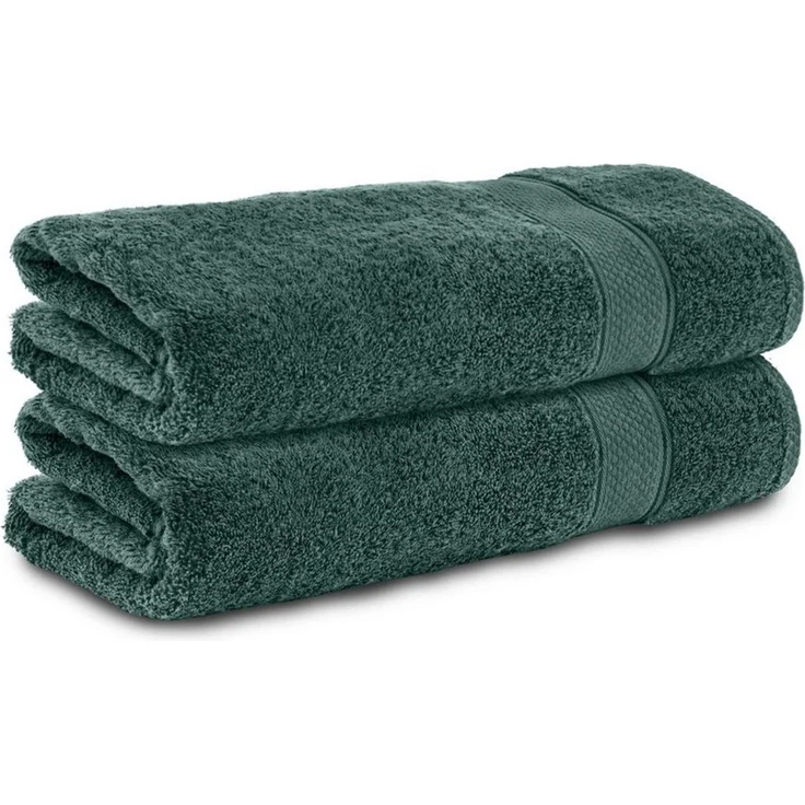 Komfortec Handtücher 100% Baumwolle, 470 g/m², Frottee (2-St), Badetücher 50x100 cm Set, Weich – Bild 1