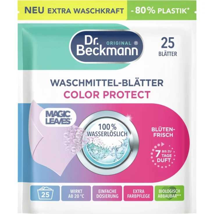 Vileda 'King' Wäscheständer mit Dr. Beckmann Waschmittelblätter, 20 m – Bild 4