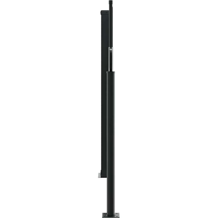 Seitenmarkise Ausziehbar, Terrassenmarkise Weiß 100x600 cm – Bild 4