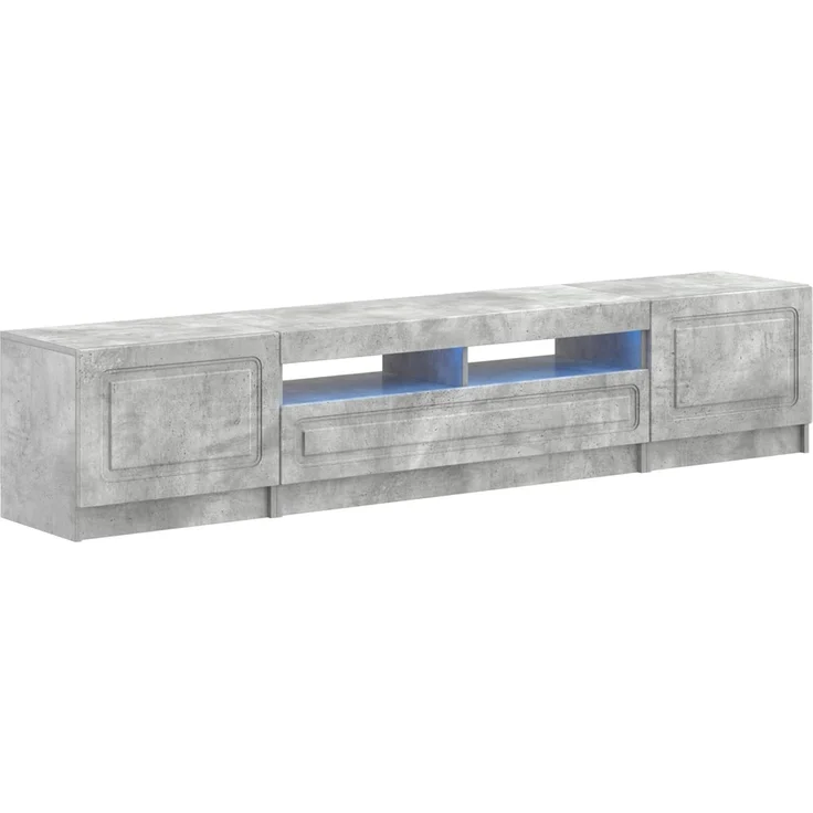 vidaXL LED-TV-Schrank UTRECHT 3 stk. Betongrau Holzwerkstoff 3417003 – Bild 2