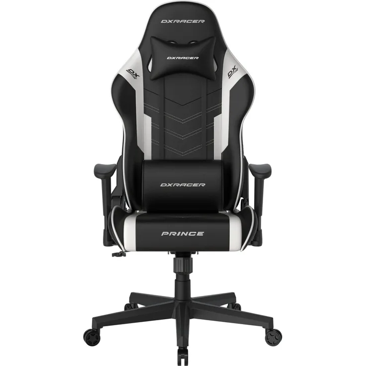 DXRacer PRINCE L Gamingstuhl - PU / Schwarz-Weiss