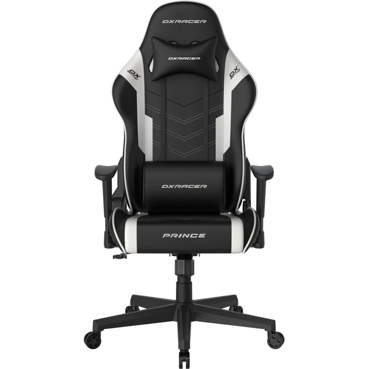 DXRacer PRINCE L Gamingstuhl - PU / Schwarz-Weiss – Bild 1