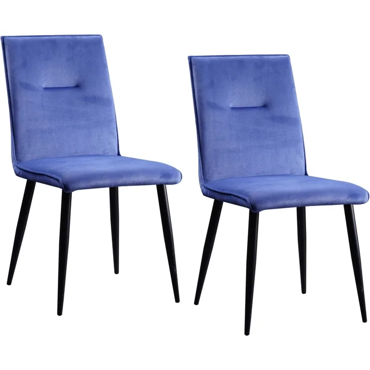 HTI-Living Salinas Velvet 2er-Set Stuhl
