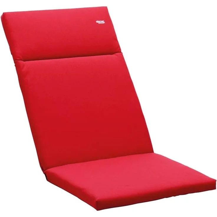 Sieger 5550 4914 Relax-Auflage Schaum / Vlies Füllung, Polypropylen Rot 49 x 4 x 164 cm – Bild 1