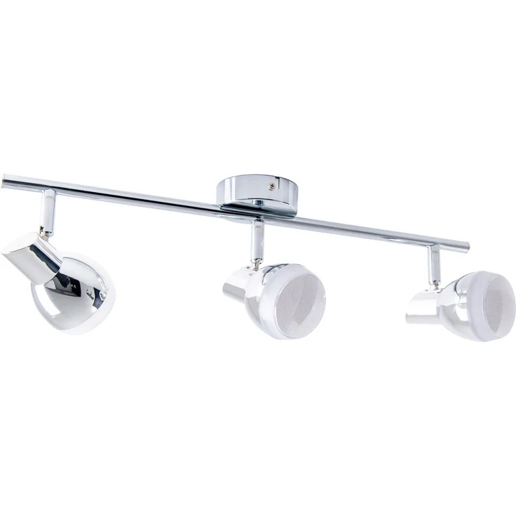 näve LED Deckenspot Chromey, LED fest integriert, Warmweiß, für Wand und Decke geeignet, Farbe: chrom – Bild 1