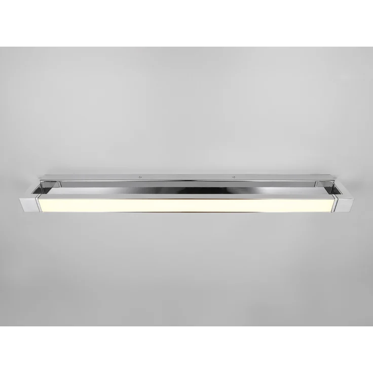 Dimmbare LED Bad Spiegelleuchte FABRIZIO schwenkbar, Chrom Breite 80cm – Bild 12