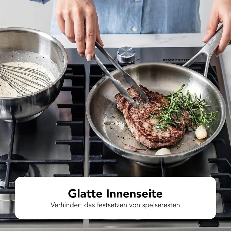 KitchenAid CC003256-001 Kochtopf 1,5 l Rund Edelstahl – Bild 4