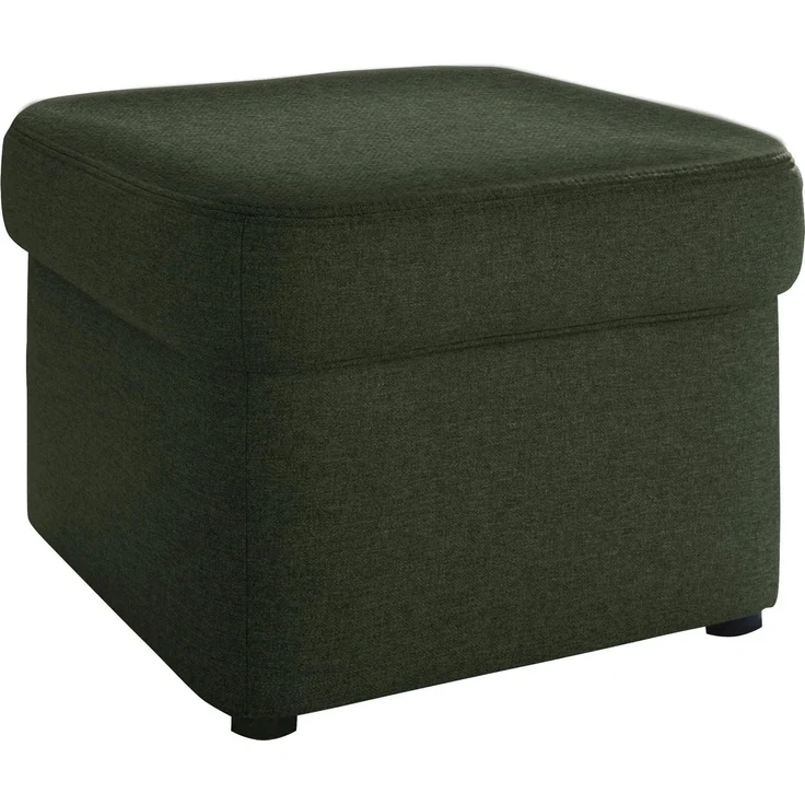 DOMO collection Polsterhocker SARAFINA 61x61 cm, hochwertig und komfortabel – Bild 1
