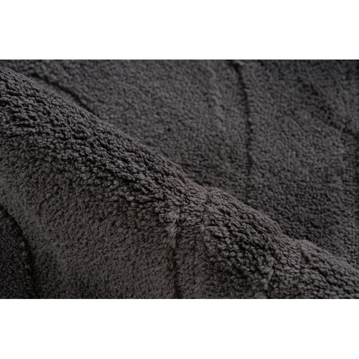 Badematte LINA grau BL 50x90 cm grau Badteppich Badvorleger Duschvorleger Duschmatte Badeteppich – Bild 3