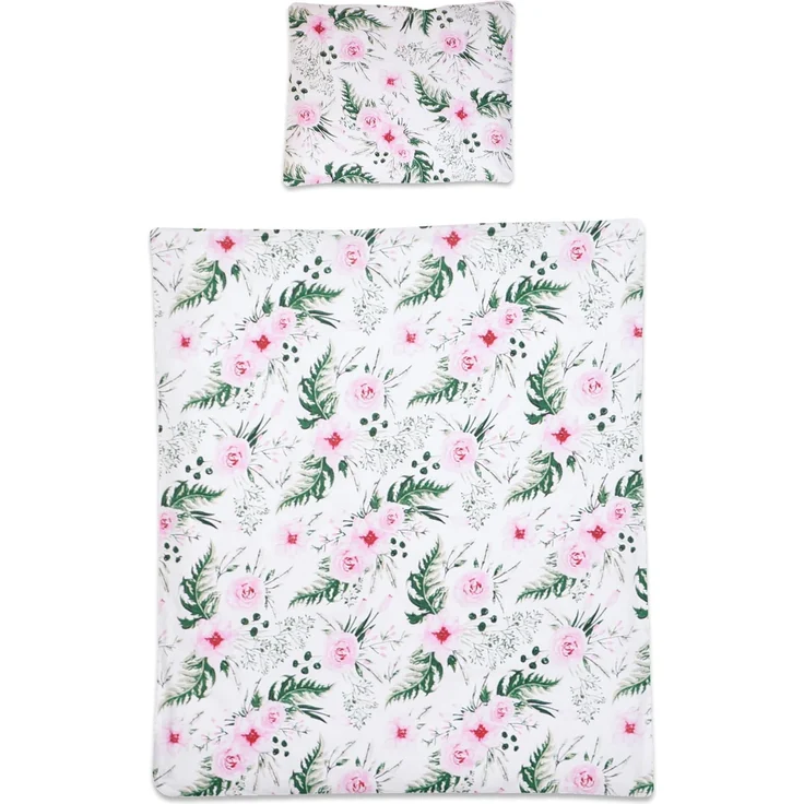 2-teiliges Baby Kinder Bettbezug 80x70 cm mit Kopfkissenbezug - Muster 23