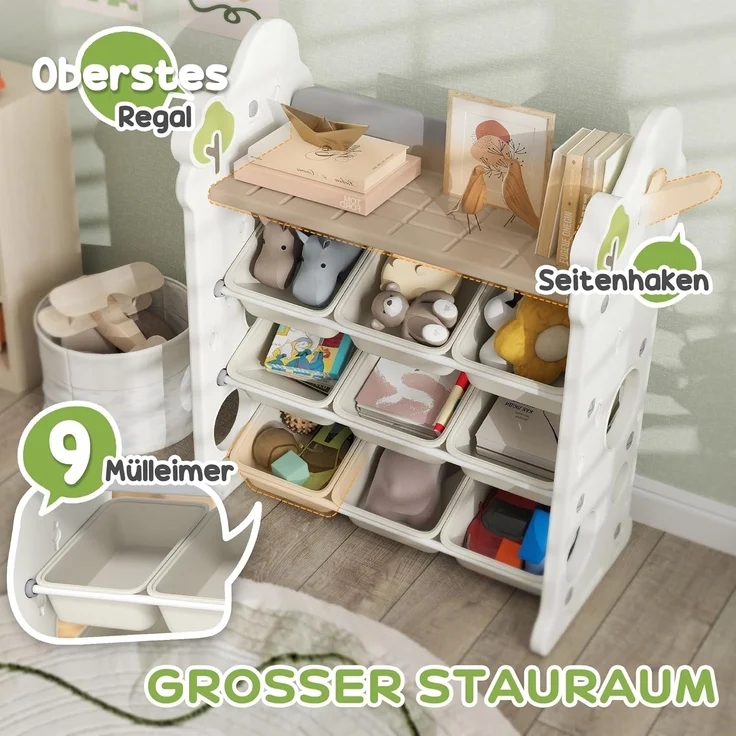 AIYAPLAY Standregal Kinderregal – Bild 4