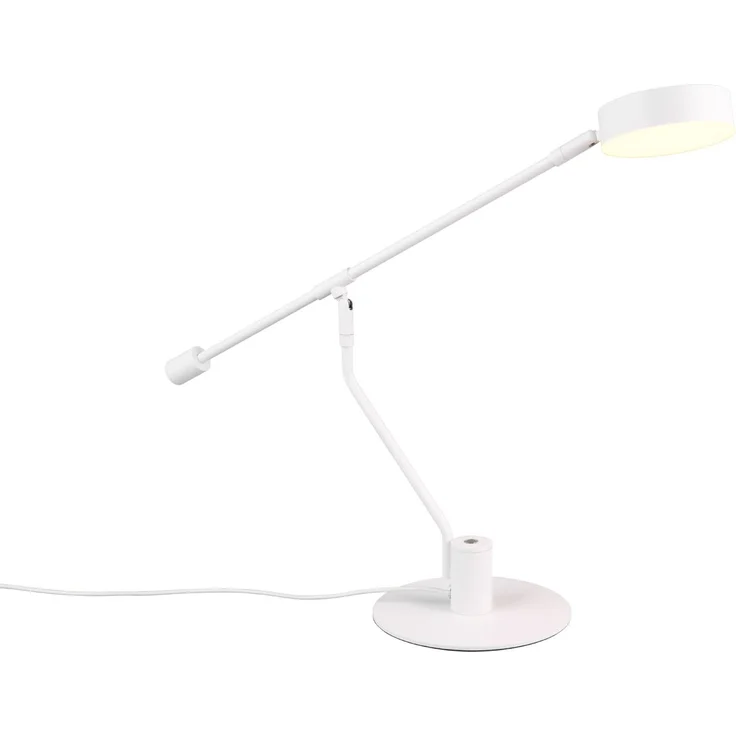 LED Schreibtischlampe MANDURO Weiß, dimmbar & Tageslicht, 64cm groß – Bild 2