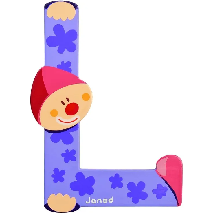 Buchstaben Clown L - 1 Buchstabe, zufällige Auswahl, keine Vorauswahl möglich