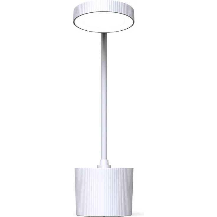 FOREVER LED 5W Schreibtischlampe FLB-20, mit Werkzeughalter, USB-C-Anschluss, stufenlos dimmbar, weiß