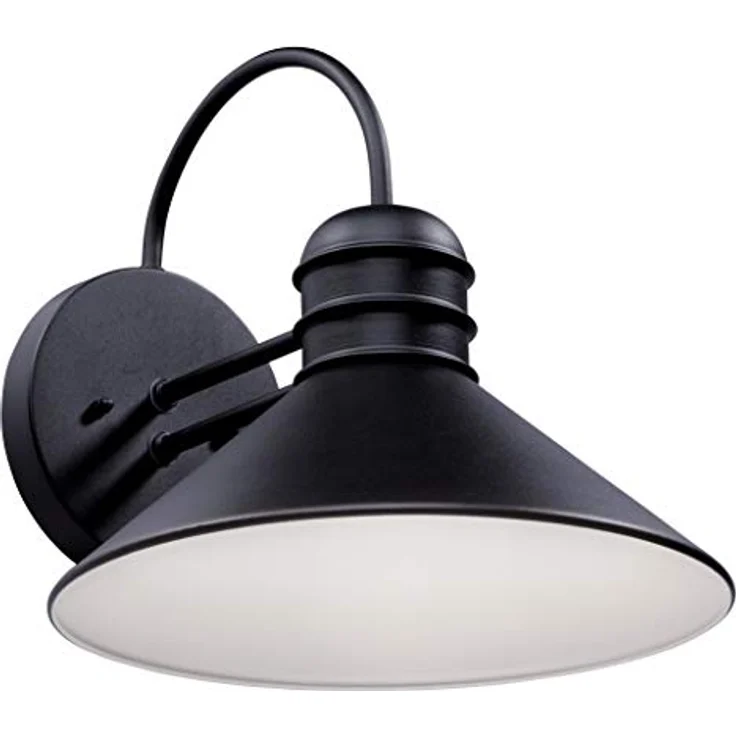 Westinghouse Walter 6580940, Einflammige dimmbare LED-Wandleuchte für Außenbereiche, strukturiertes Schwarz, 220 Volt – Bild 2