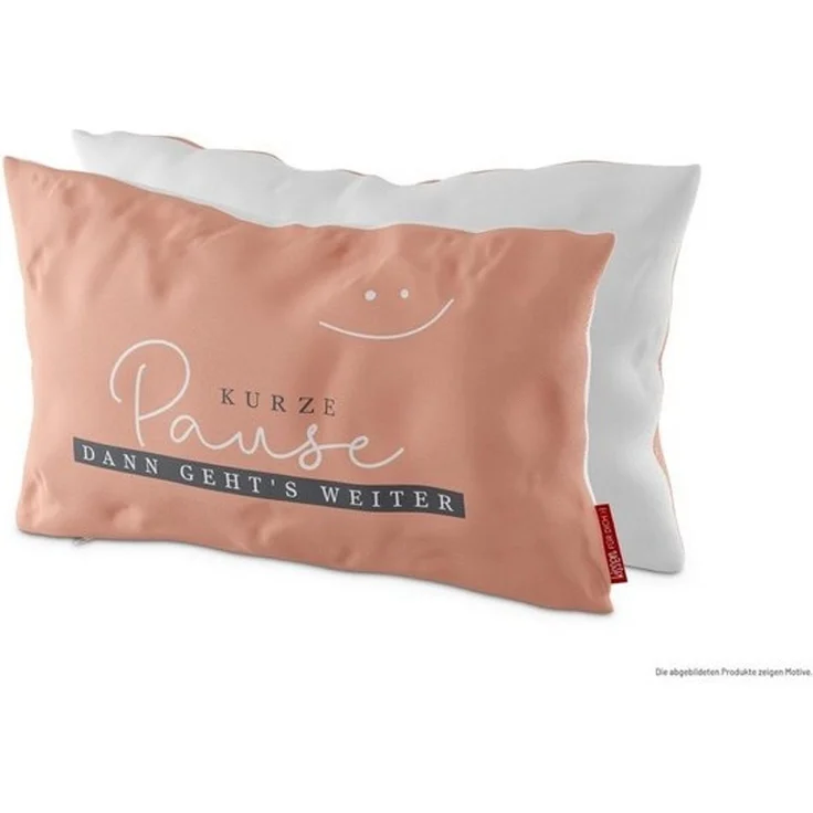 La Vida Dekokissen Kinderkissen, Nackenkissen, Kissen mit Spruch, Kuschelkissen, Dekoration, Geschenk für dich, Kollektion – Bild 2