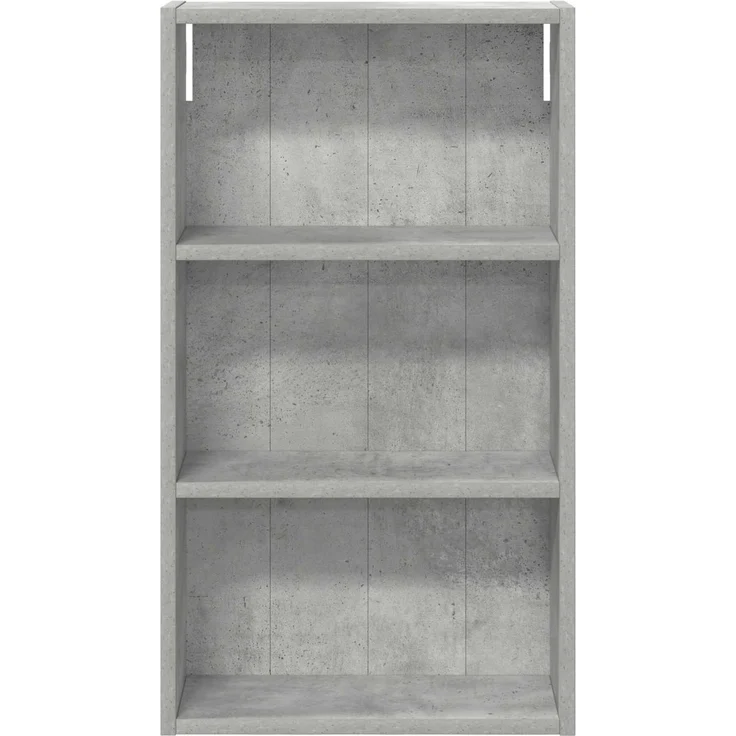 vidaXL Badezimmer-Wandschrank Betongrau 40 x 14 x 70 cm Holzwerkstoff 889362 – Bild 3