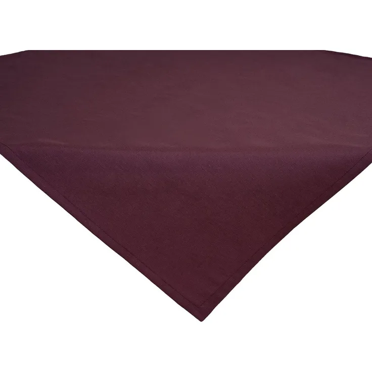 beties Mitteldecke Wunschton (1-tlg, 1 Stück Mitteldecke), Mitteldecke ca. 80x80 cm, unifarben, einfarbig sukkulenten-violet