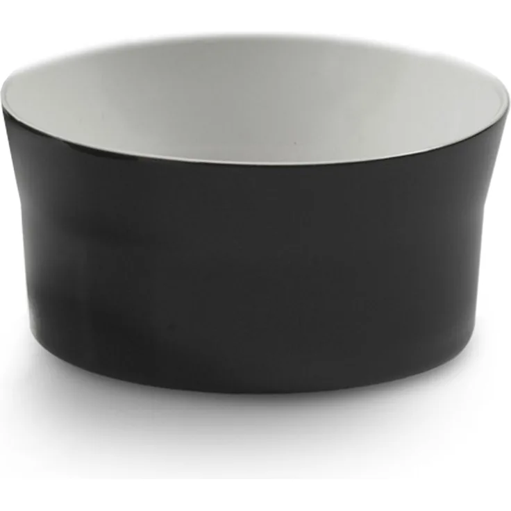 Authentics Piu Schüssel 14, Porzellanschälchen, Schwarz, 300 ml, Ø 14 cm, 2814126