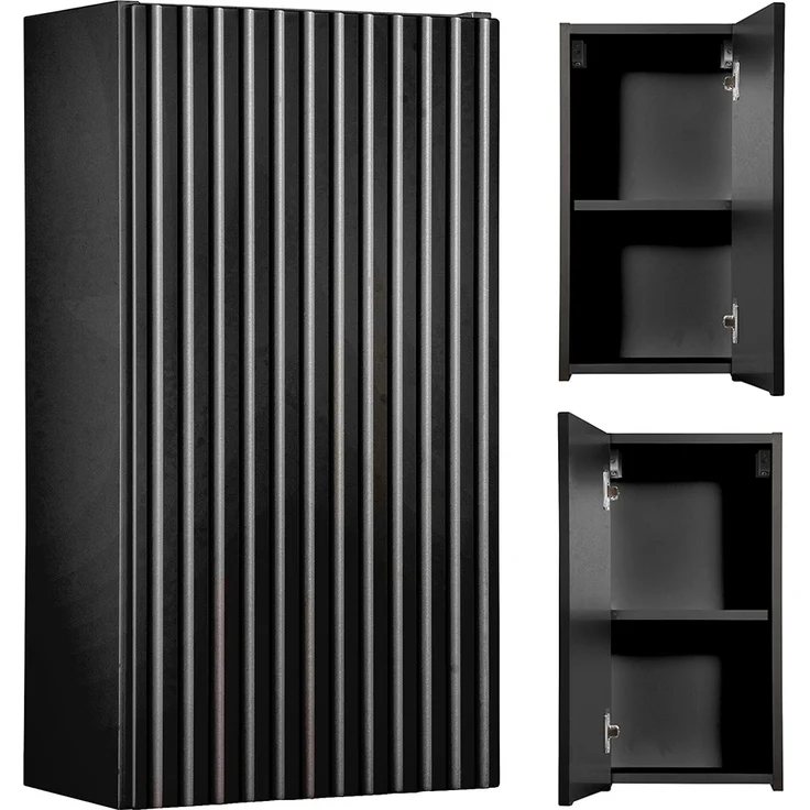 Hängeschrank 30cm, schwarz, NEWPORT-56-BLACK – Bild 1