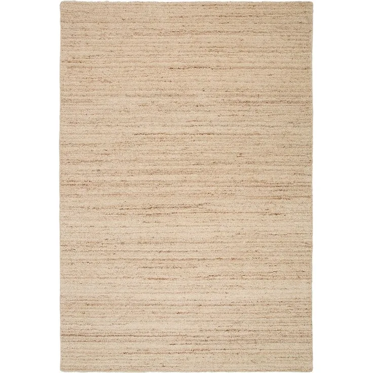 THEKO Wollteppich Janne, Berber Teppich, Wolle, meliert, handgearbeitet, rechteckig, Höhe: 20 mm, handgetuftet, Wohnzimmer, Schlafzimmer, Esszimmer