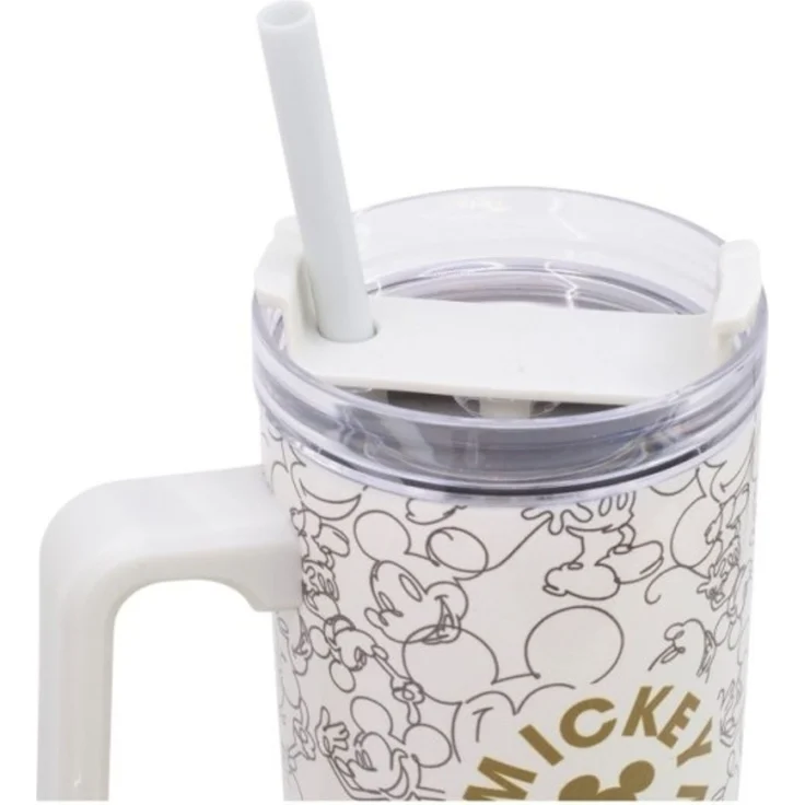 Disney Mickey Mouse Sipper Mug 920 ml Thermo Trinkbecher mit Griff – Bild 4