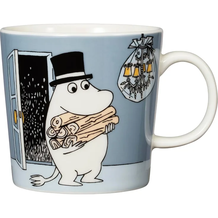 Arabia Moomin Becher 0,3 L Moominpappa grey
