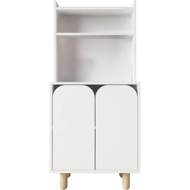 Skye Decor 'Parma 2 - White' Mehrzweckschrank, Weiß, 70 x 155 x 40 cm – Bild 4