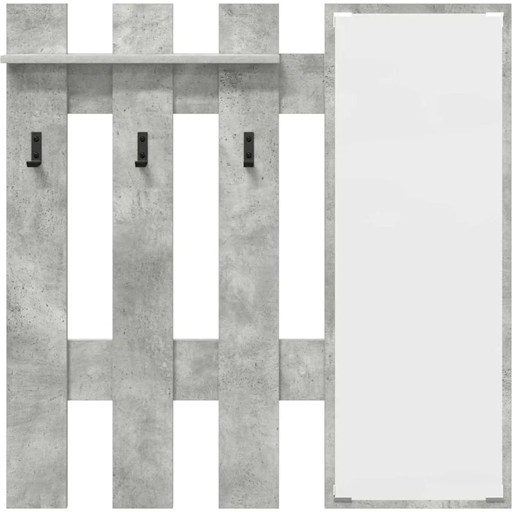 vidaXL Wandmontierter nachttisch Betongrau 100 x 10 x 100 cm 874510 – Bild 5
