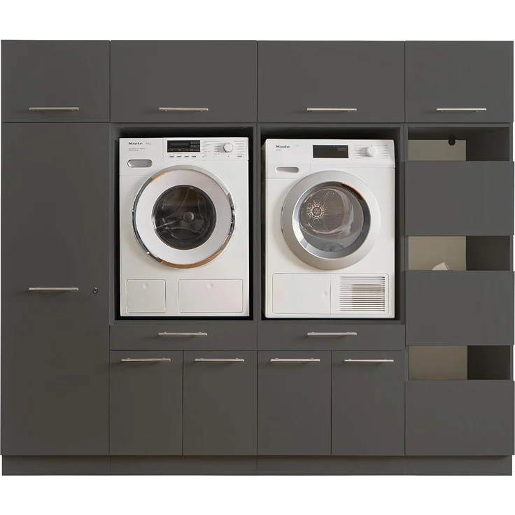 Laundreezy Mehrzweckschrank-Set LAUNDREEZY LDSK15, Breite 235 cm – Bild 1