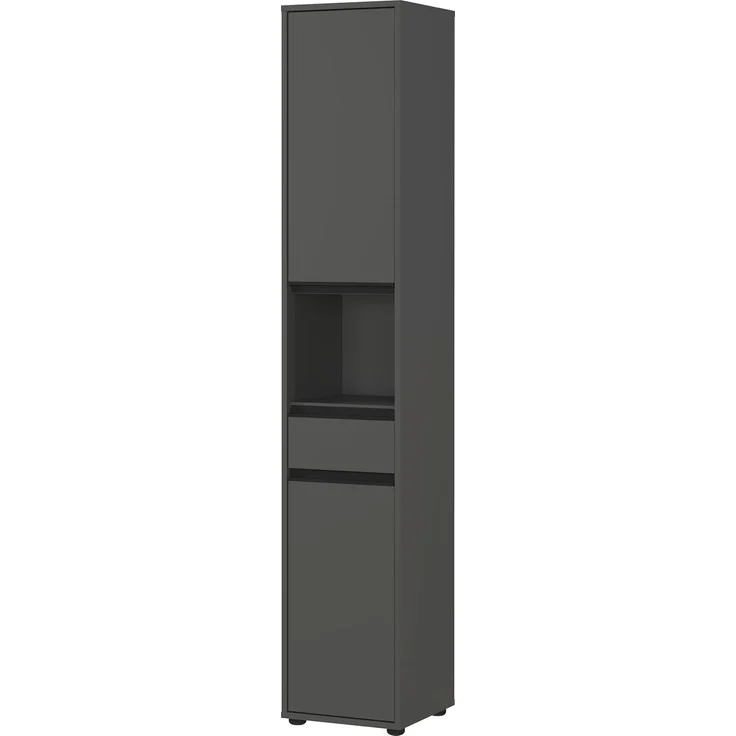 GERMANIA Hochschrank Lemont mit Tür- und Schubladendämpfung