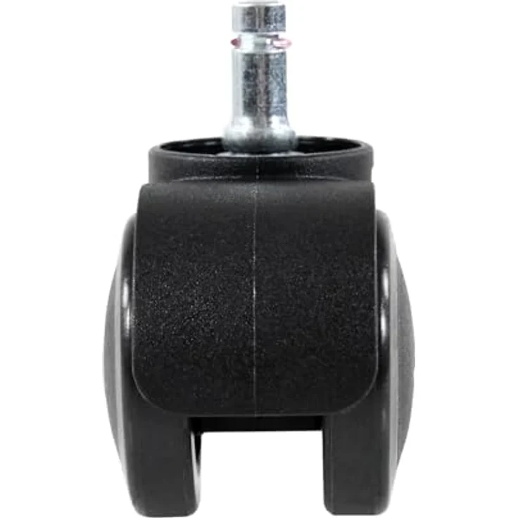 hjh OFFICE 619044 5x Elektrisch leitfähige Rollen 10x50 mm Bürostuhl Rollen für harte Böden | Ableitung von statischer Aufladung – Bild 4