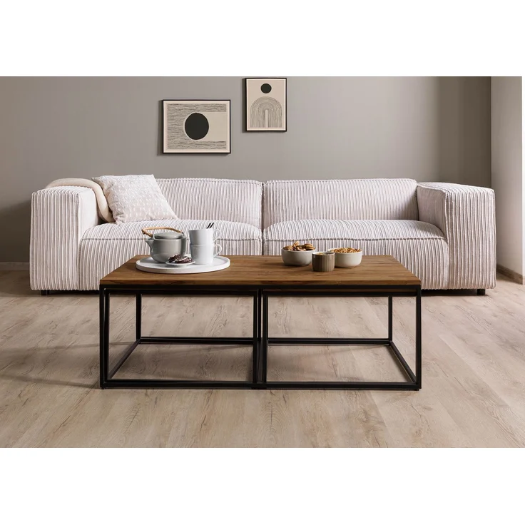 Couchtisch Sheesham 118x62x40 natur unbehandelt LICHTENBERG #110 – Bild 4
