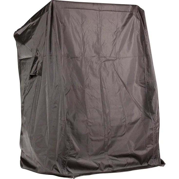 intergrill Strandkorbschutzhülle Deluxe 173 x 123 x 90 cm für Modell Atlantik Greta Polyester Anthrazit Abdeckplane Schutzhaube Atmungsaktiv