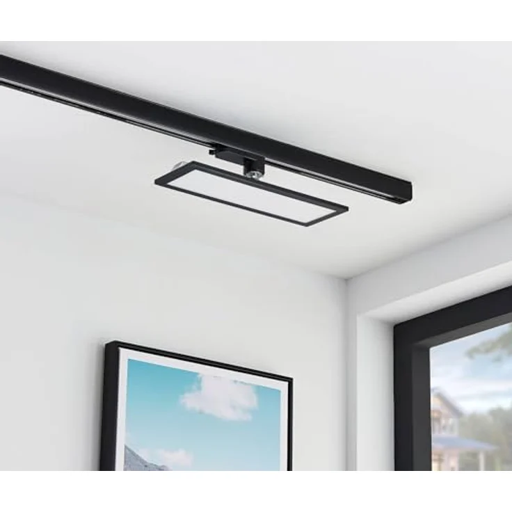 Arcchio LED Stromschienenstrahler Hairis, 1-flammig in Schwarz, energiesparende Arbeitszimmerleuchte mit hochwertigem Leuchtmittel – Bild 4