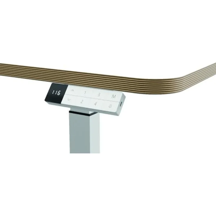 Leitz Sitz-/Stehtisch Ergo 65340001 elektrisch weiß – Bild 2