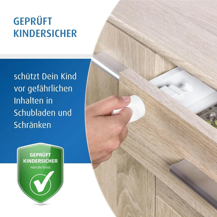 Reer Magnetschloss mit Montagehilfe – Bild 2