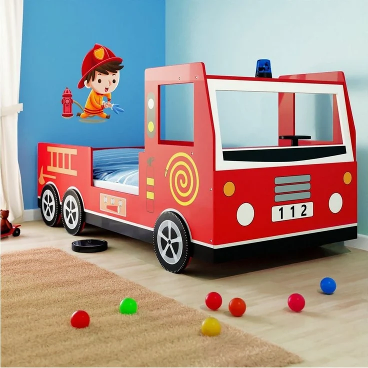 Feuerwehrbett 90x200 cm – Bild 5