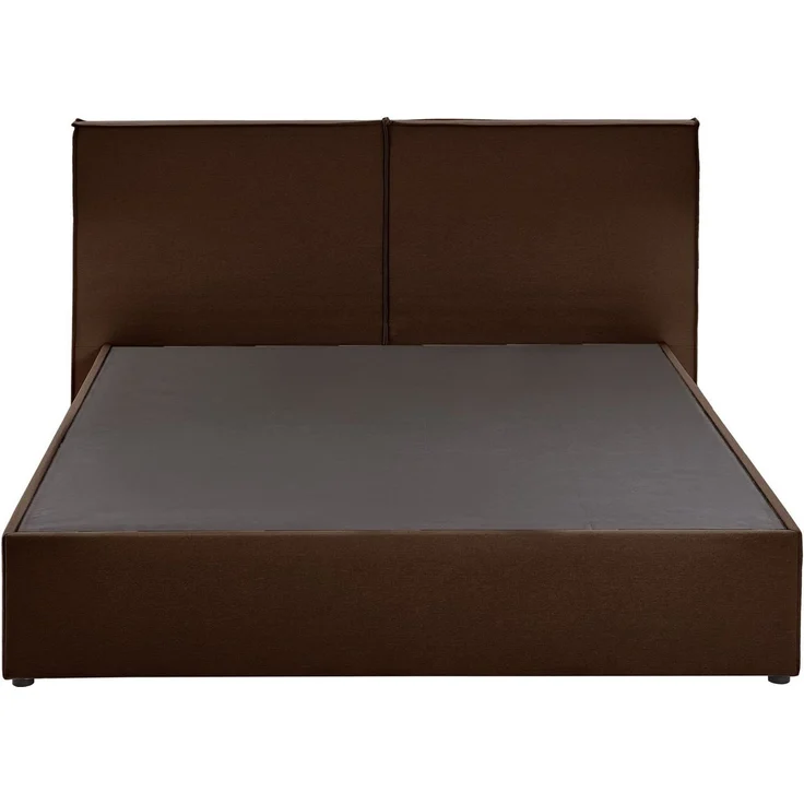 ATLANTIC home collection Boxbett NIKITA, bodentiefes Bett, wahlweise mit Matratze und Topper – Bild 3