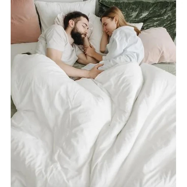 Golden Alpaca Bettdecke Alpaka Decke Alpaka Geschenk Alpaka Wolle (Ganzjahresdecke, 155x220 cm) – Bild 6