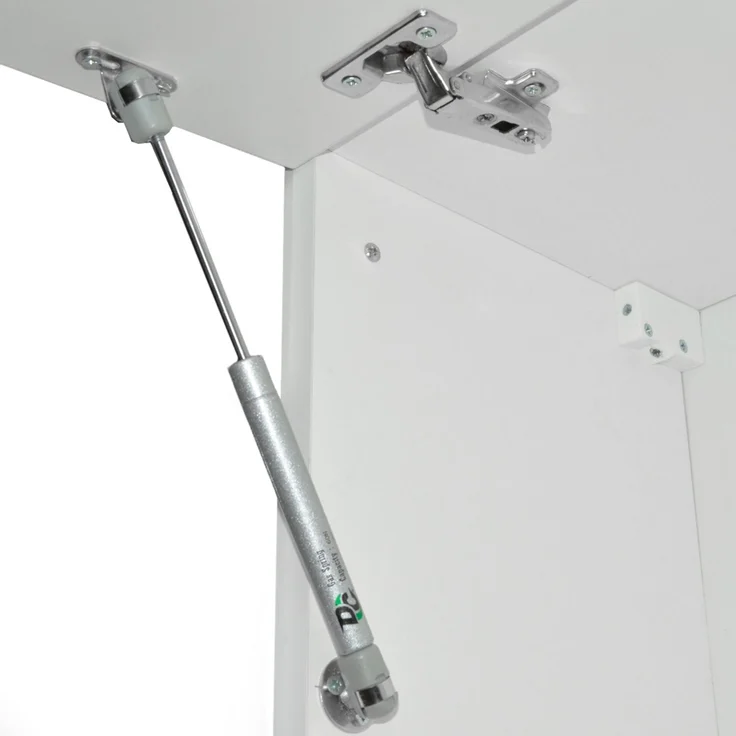 Eckküche Rick Sonoma/Weiß 190 x 60 cm , AP Marmor Vicco – Bild 6