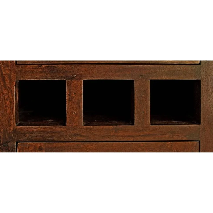 Nachttisch Akazie 46x40x65 nougat lackiert OXFORD #269 – Bild 1