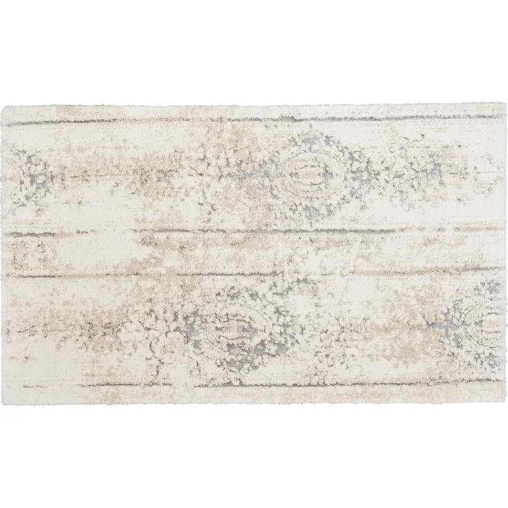 Kleine Wolke Badteppich, Silbergrau, 60x100 cm, 4004478259102