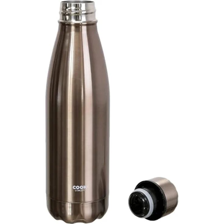 COOK CONCEPT Reiseflasche, 50cl, Blau/Weiß – Bild 4
