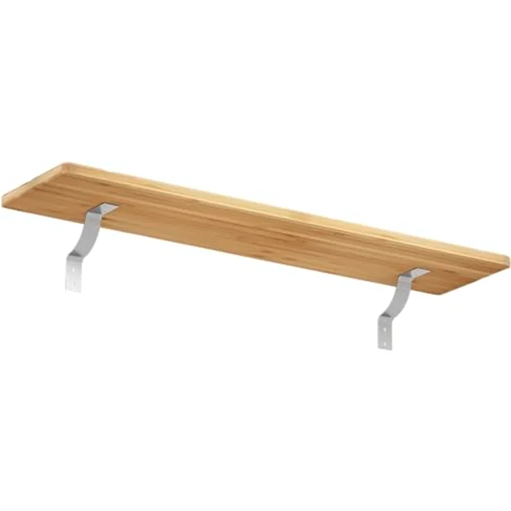 Alberts Regalaträger, Grau, Metall, 4.5x18x18 cm, Wandregalträger für Wohnzimmer, stabil und vielseitig einsetzbar – Bild 3