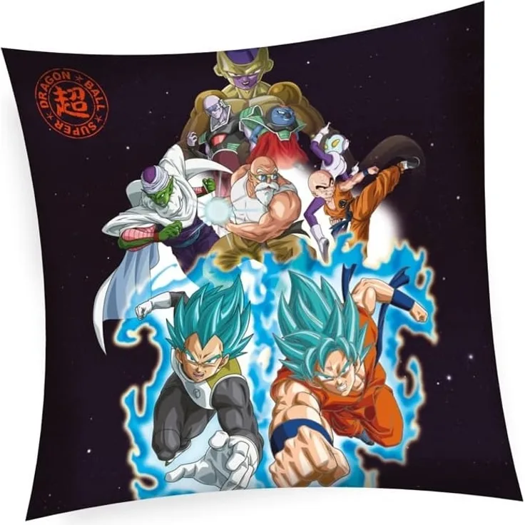 Herding Dekokissen Team Battle Dragon-Ball Super 40 x 40 cm Kinder Deko-Kissen
